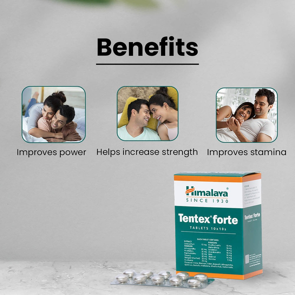 Himalaya Tentex Forte Tablets | Swadesiicart