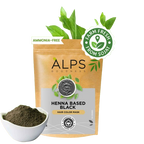 Alps Goodness Henna Based Hair Color Powder - Black | Grab2Buy