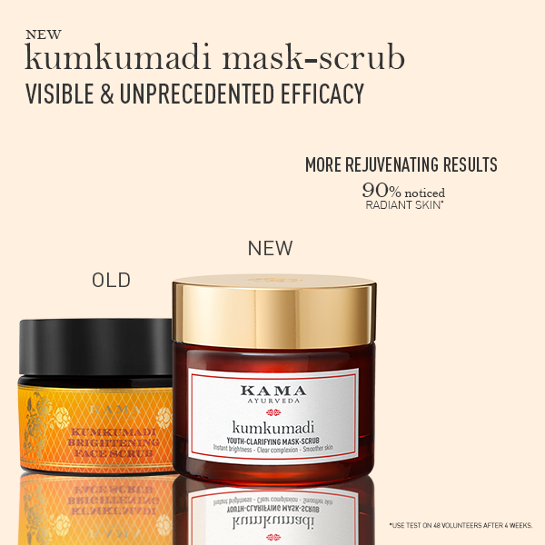 Kumkumadi Youth-Clarifying Mask-Scrub, 2 in 1 Mask Scrub | Grab2Buy