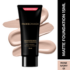 Faces Canada Weightless Matte Finish Foundation-Rose Ivory 01