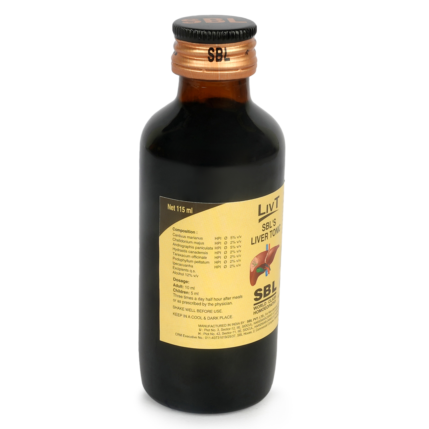SBL Homeopathy Liv T Liver Tonic | Grab2Buy