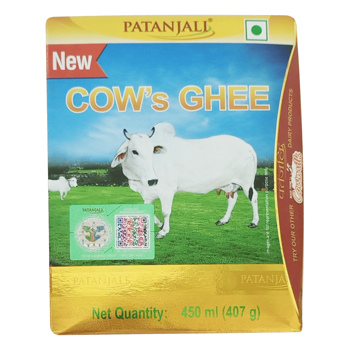 Patanjali Cow's Ghee | Desi Ghee, Aiding Digestion, and Boosting Energy | Swadesiicart