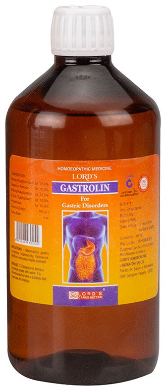 Lord's Homeopathy Gastrolin Syrup | Grab2Buy