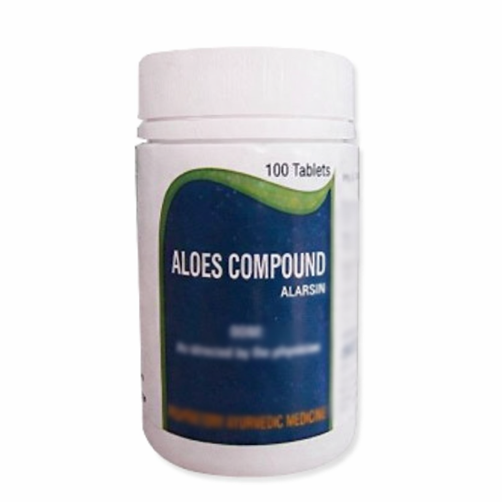 Alarsin Ayurvedic Aloes Compound Tablet | Grab2Buy
