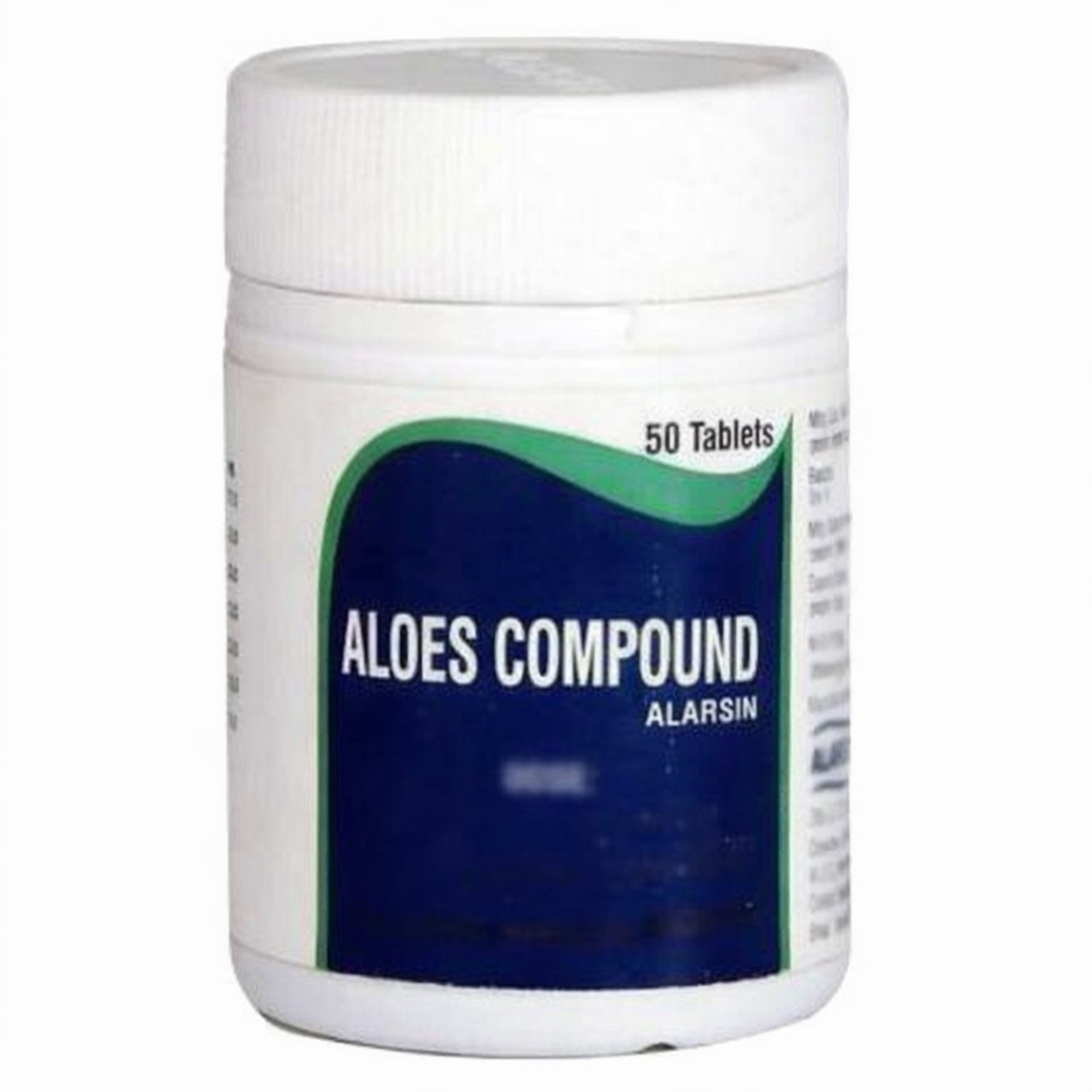 Alarsin Ayurvedic Aloes Compound Tablet | Grab2Buy