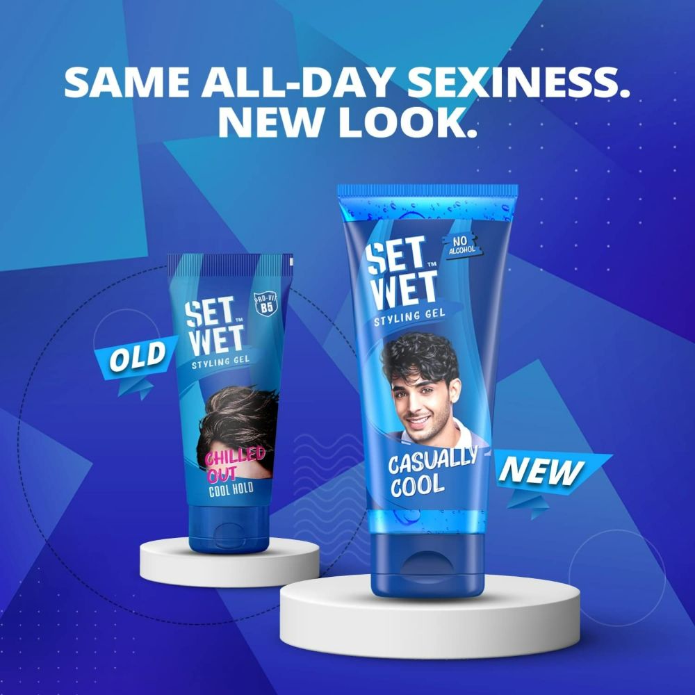Set Wet Cool Hold Hair Gel, 100 ml | Grab2Buy
