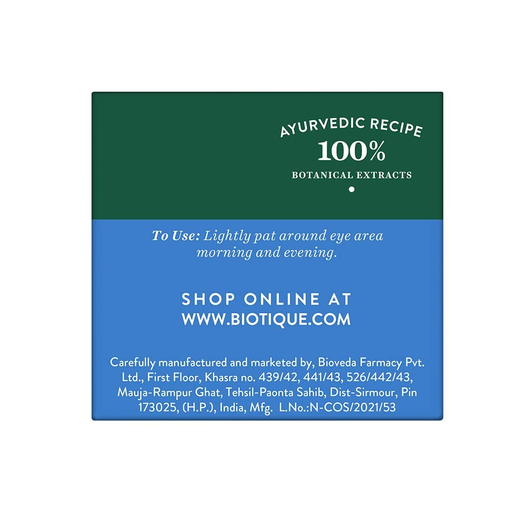 Biotique Bio Seaweed Revitalizing Anti Fatigue Eye Gel | Grab2Buy