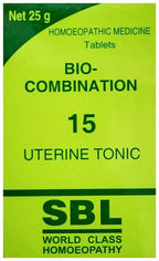 SBL Homeopathy Bio-Combination 15 Tablets