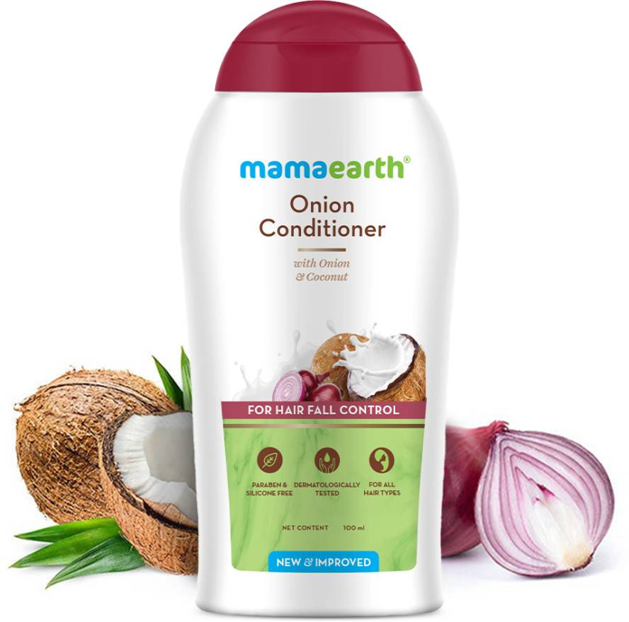 Mamaearth Onion Conditioner For Hair Fall Control | Grab2Buy