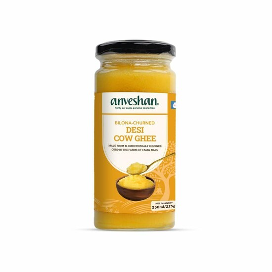 Anveshan A2 Desi Cow Ghee | Pure, Natural & Healthy Ghee | A2 Gir Cow Ghee | Grab2Buy