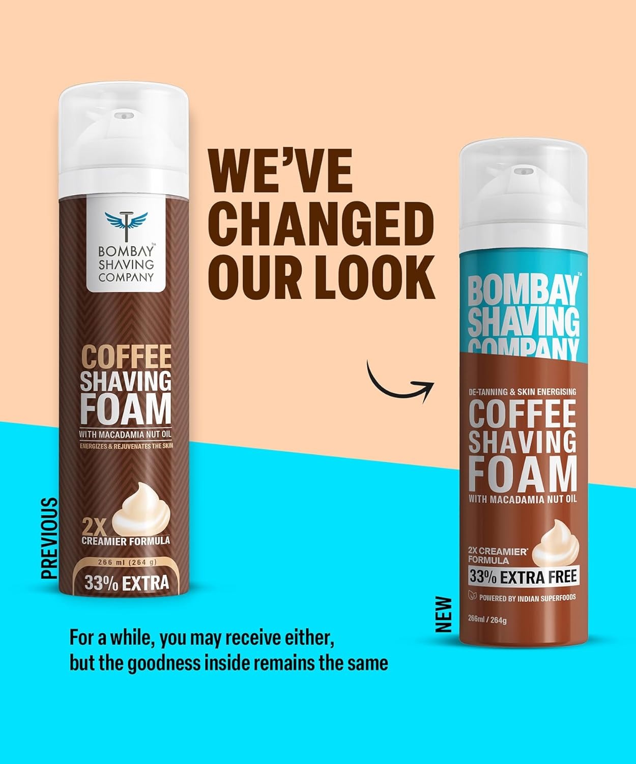 Bombay Shaving Company Coffee Shaving Foam with Macadamia Nut Oil | Grab2Buy
