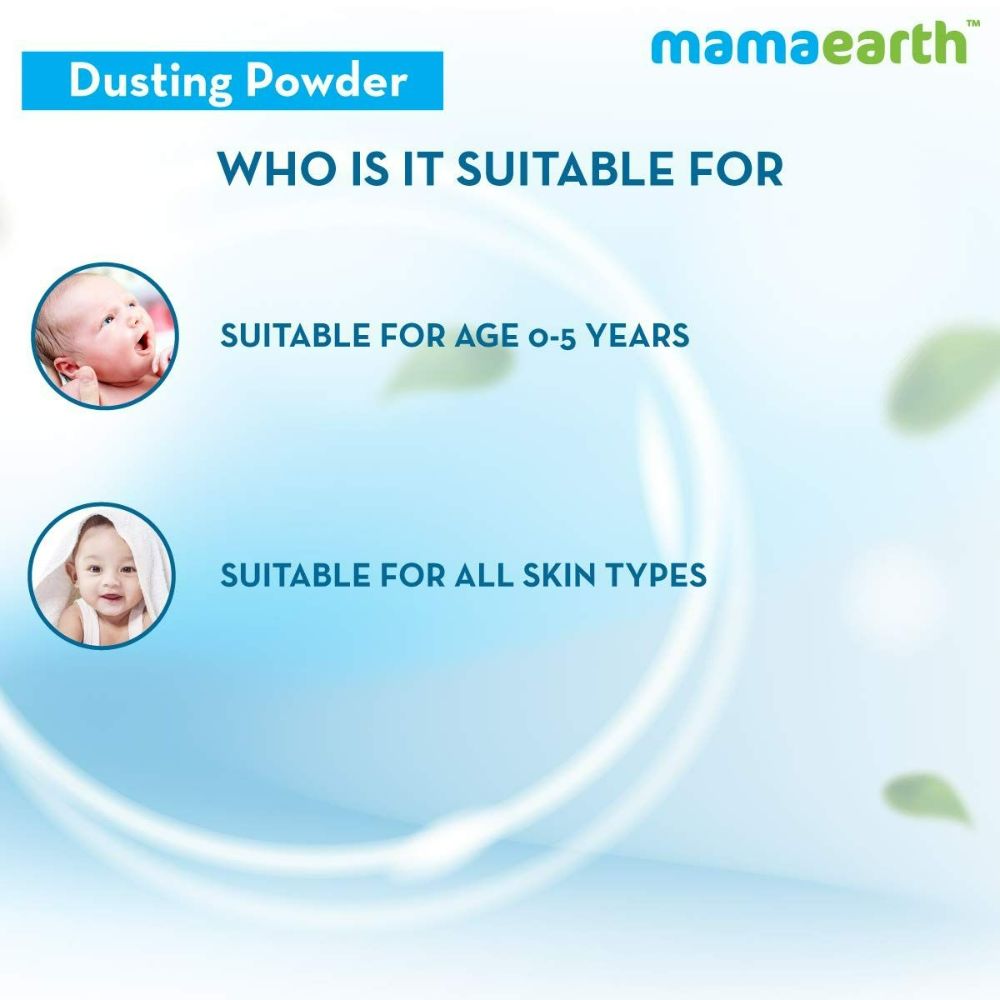 Mamaearth Dusting Baby Powder For Calms & Relaxes Skin, Prevents Diaper Rash | Grab2Buy