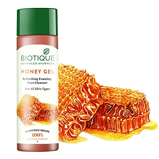 Biotique Advanced Organics Honey Gel Refreshing Foaming Face Cleanser | Grab2Buy