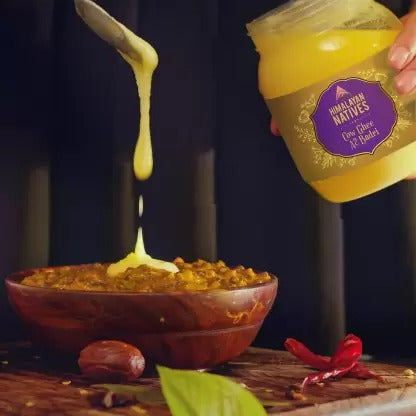 Himalayan Natives A2 Badri Cow Ghee | 100% Desi Cow Ghee | Vedic Bilona Method Ghee | Grab2Buy