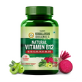 Himalayan Organics Organic B12 500mg Vegetarian Capsules | Grab2Buy