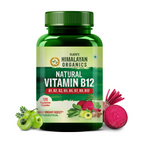 Himalayan Organics Organic B12 500mg Vegetarian Capsules | Grab2Buy