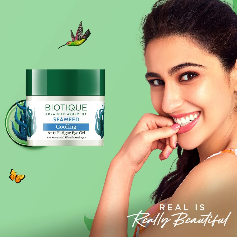 Biotique Bio Seaweed Revitalizing Anti Fatigue Eye Gel | Grab2Buy