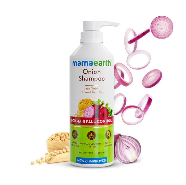 Mamaearth Onion Shampoo For Hair Fall Care | Grab2Buy
