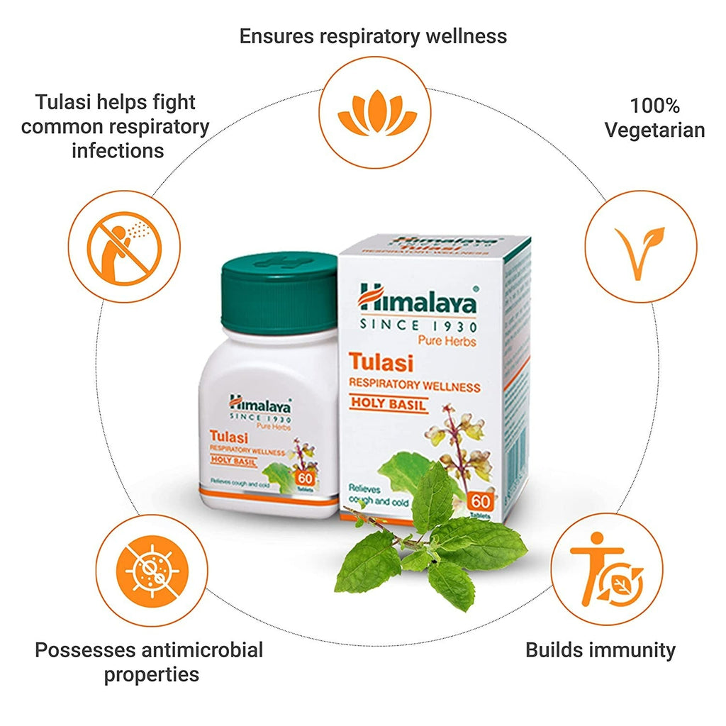 Himalaya Wellness Tulasi Respiratory Wellness | Grab2Buy