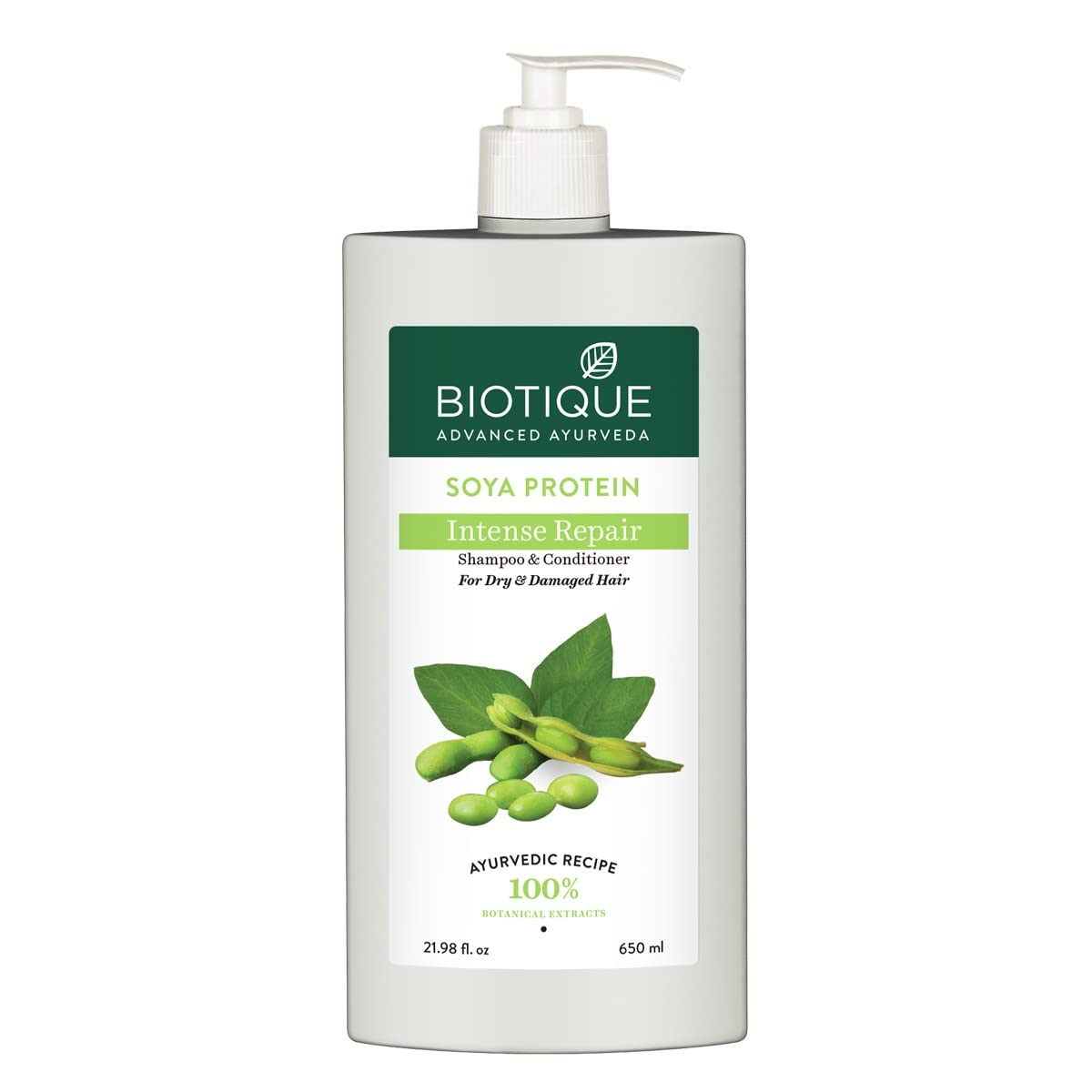 Biotique Advanced Ayurveda Bio Soya Protein Fresh Nourishing Shampoo | Grab2Buy