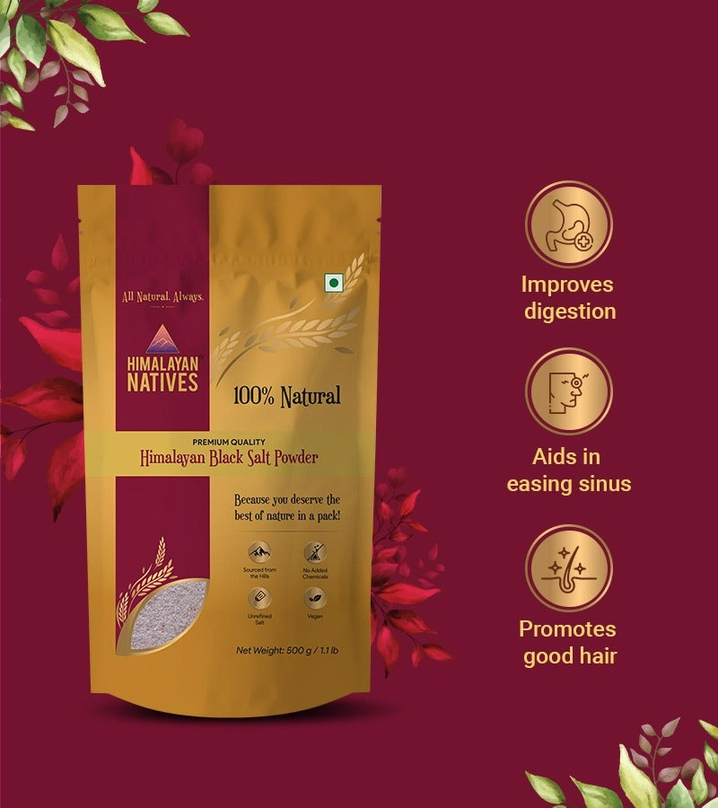 Himalayan Natives Black Salt Powder | Grab2Buy
