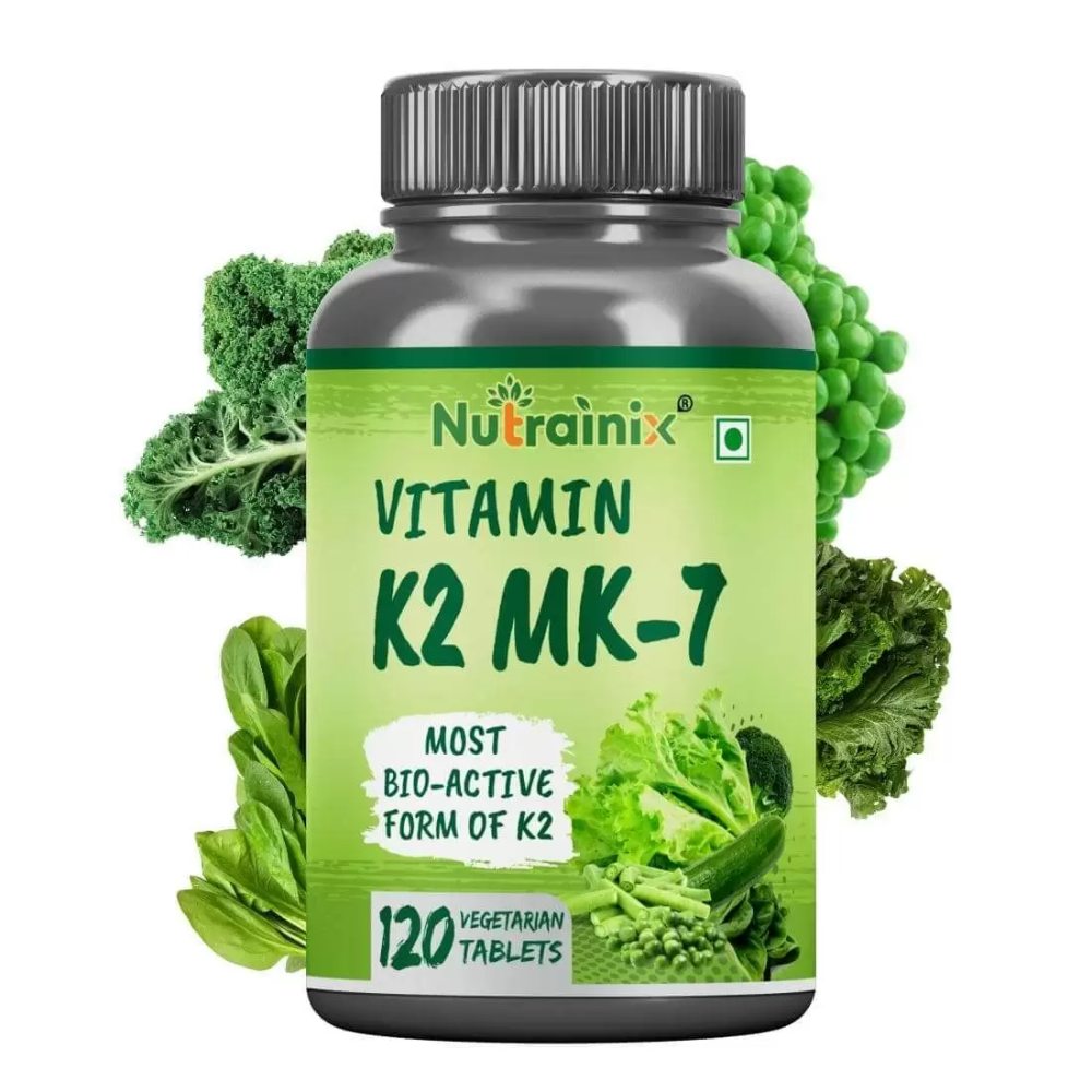 Nutrainix Vitamin K2 MK-7 55mcg Tablets | Grab2Buy