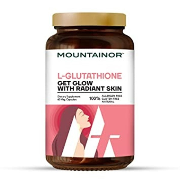 Mountainor L Glutathione Capsules for Healthy & Radiant Skin Capsules | Grab2Buy