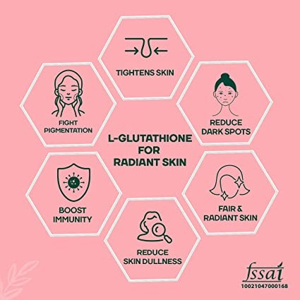Mountainor L Glutathione Capsules for Healthy & Radiant Skin Capsules | Grab2Buy