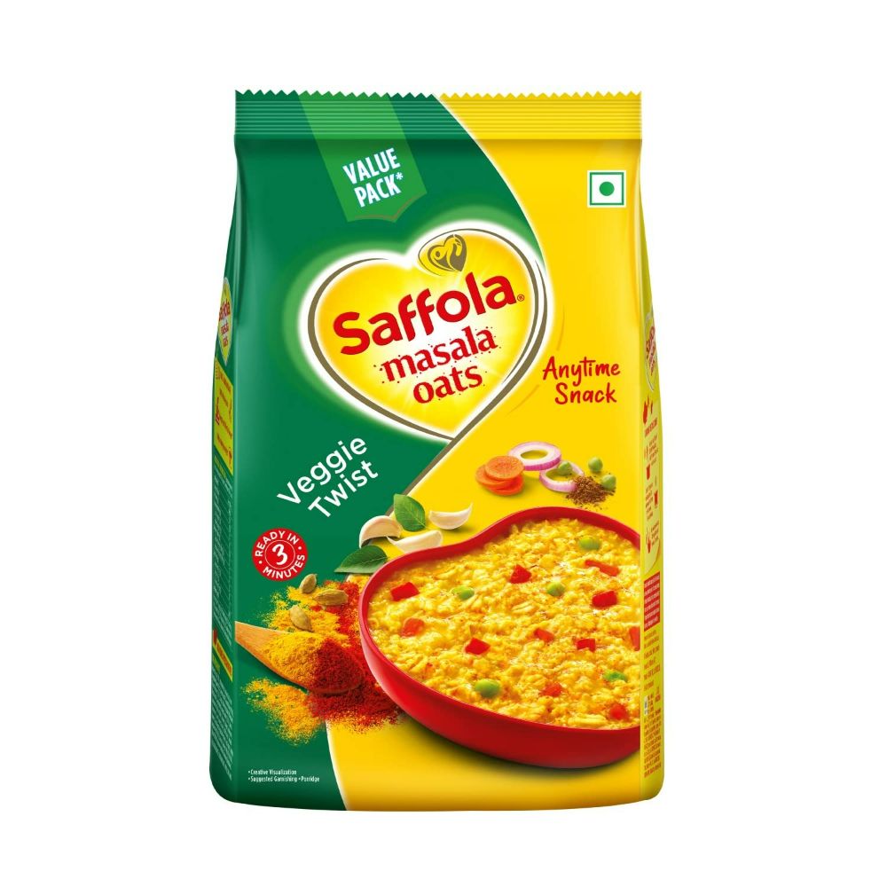 Saffola Masala Oats Veggie Twist | Grab2Buy