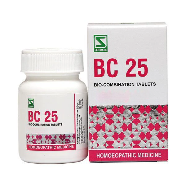 Dr. Willmar Schwabe India Bio-Combination 25 (BC 25) Tablet | Grab2Buy