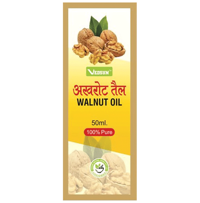 Vedsun Naturals Walnut Oil Pure and Organic for skin and Hair For Baby's Massage | Grab2Buy