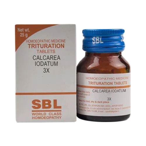 SBL Homeopathy Calcarea Iodatum Trituration Tablets | Grab2Buy