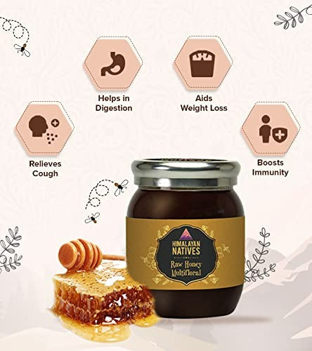 Himalayan Natives Multifloral Raw Honey | Grab2Buy