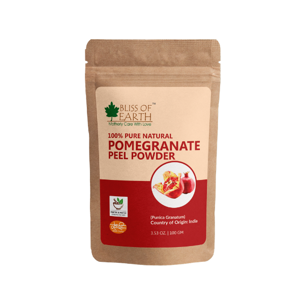Bliss of Earth Certified Organic Pomegranate Peel Powder | Grab2Buy