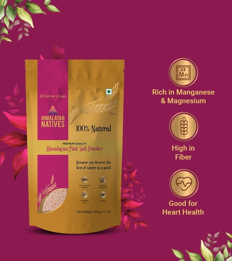 Himalayan Natives Pink Salt Powder | Grab2Buy