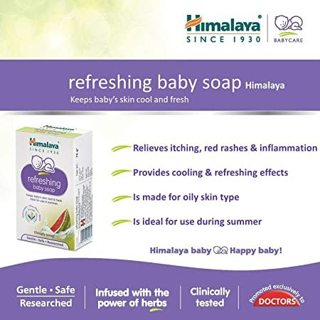 Himalaya Herbals - Refreshing Baby Soap | Grab2Buy