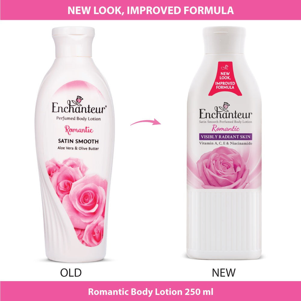 Enchanteur Romantic Satin Smooth Perfumed Body Lotion | Grab2Buy