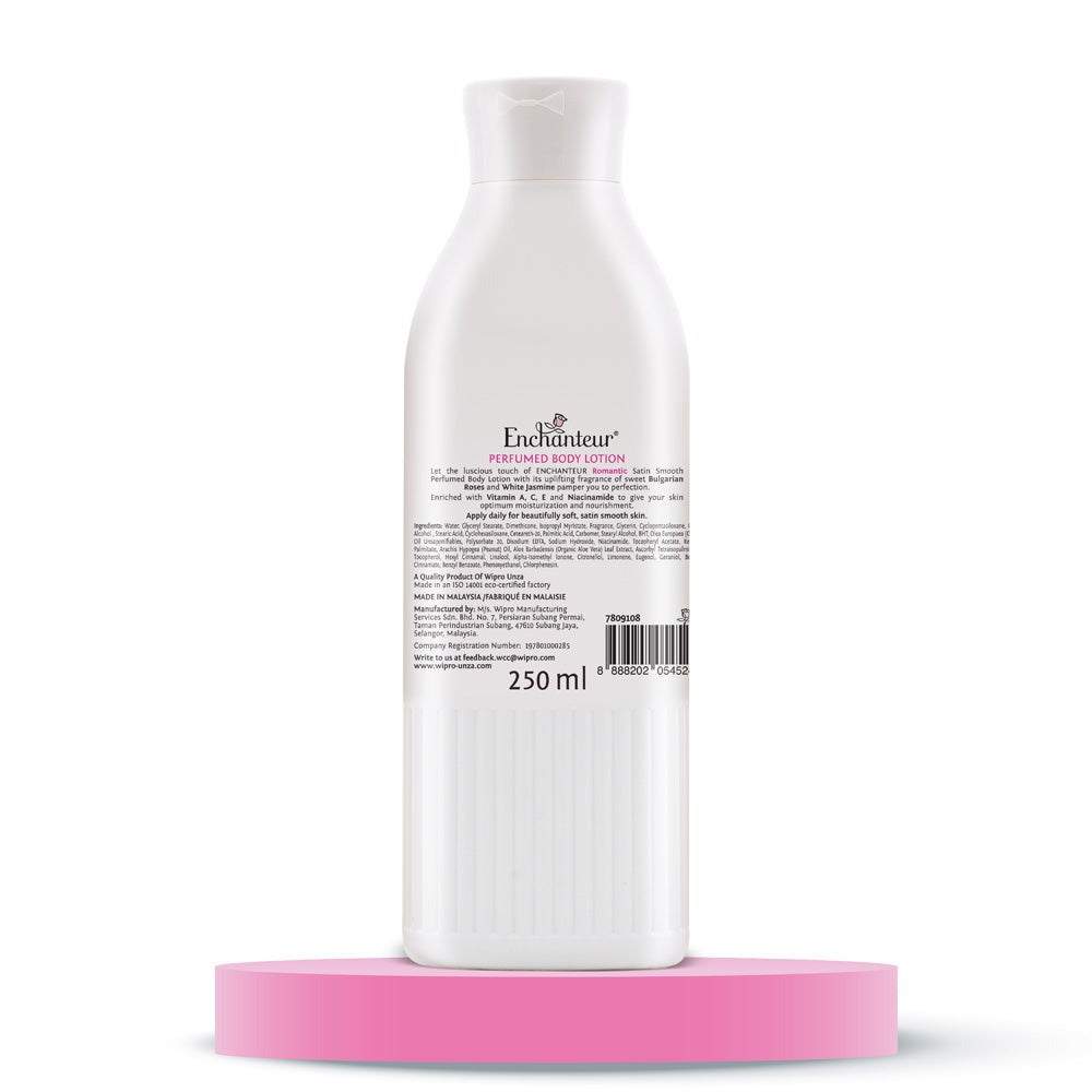 Enchanteur Romantic Satin Smooth Perfumed Body Lotion | Grab2Buy