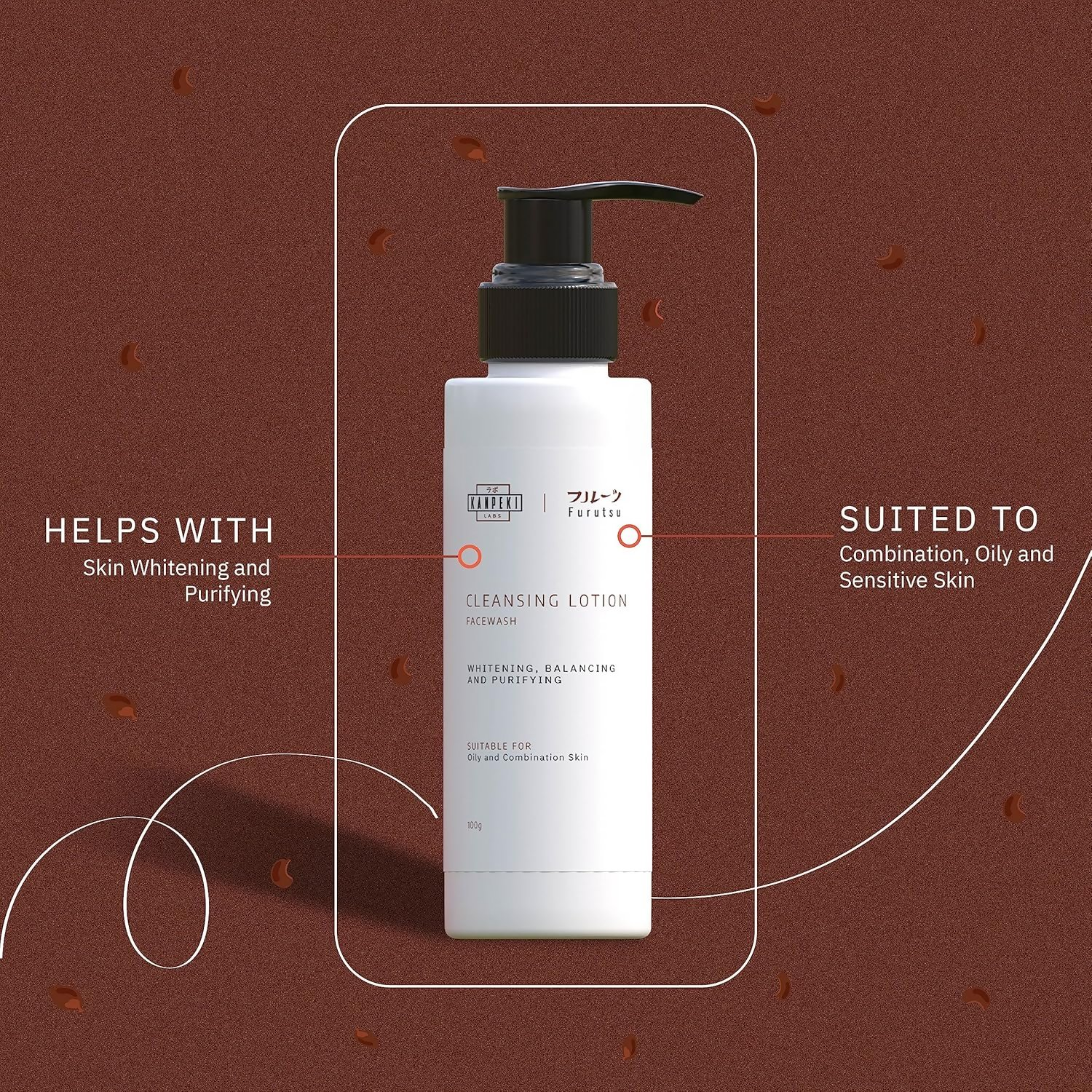 Kanpeki Labs Furutsu Cleansing Lotion Face Wash | Grab2Buy