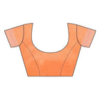 Vamika Orange Chanderi Designer Saree (DIYA ORANGE) | Grab2Buy