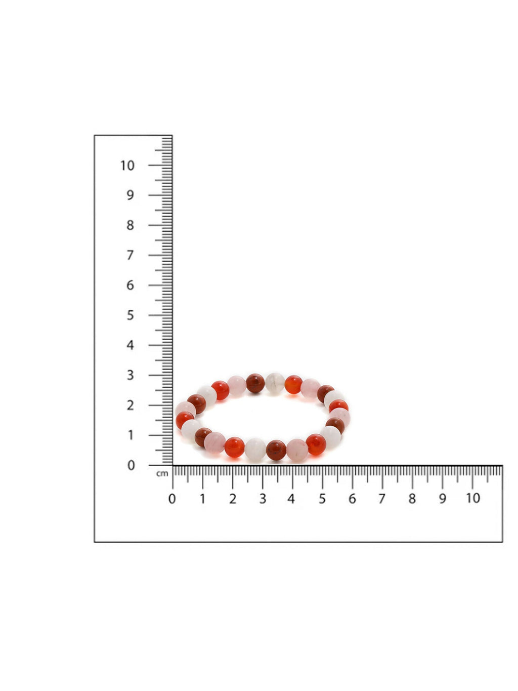 Red Carnelian, Amathyst Beads Bracelet - Ruby Raang | Grab2Buy