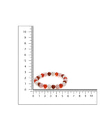 Red Carnelian, Amathyst Beads Bracelet - Ruby Raang | Grab2Buy