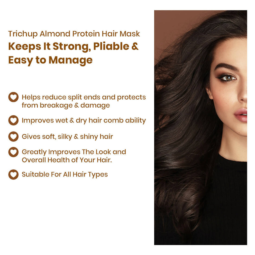 Vasu Healthcare Trichup Almond Protein Hair Mask | Grab2Buy
