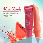 Swiss Beauty Kiss Kandy Tinted Lip Balm | Non-Sticky with Olive Oil & Vitamin E - 02 Water Melon