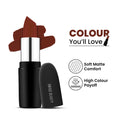 Swiss Beauty Pure Matte Lipstick , Non-Drying, Smooth Glide, Long Lasting - 230 Brandy Harrington | Grab2Buy