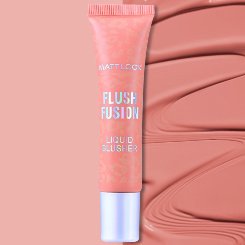 Matt Look Flush Fusion Liquid Blusher - Peachy Keen-03 | Grab2Buy
