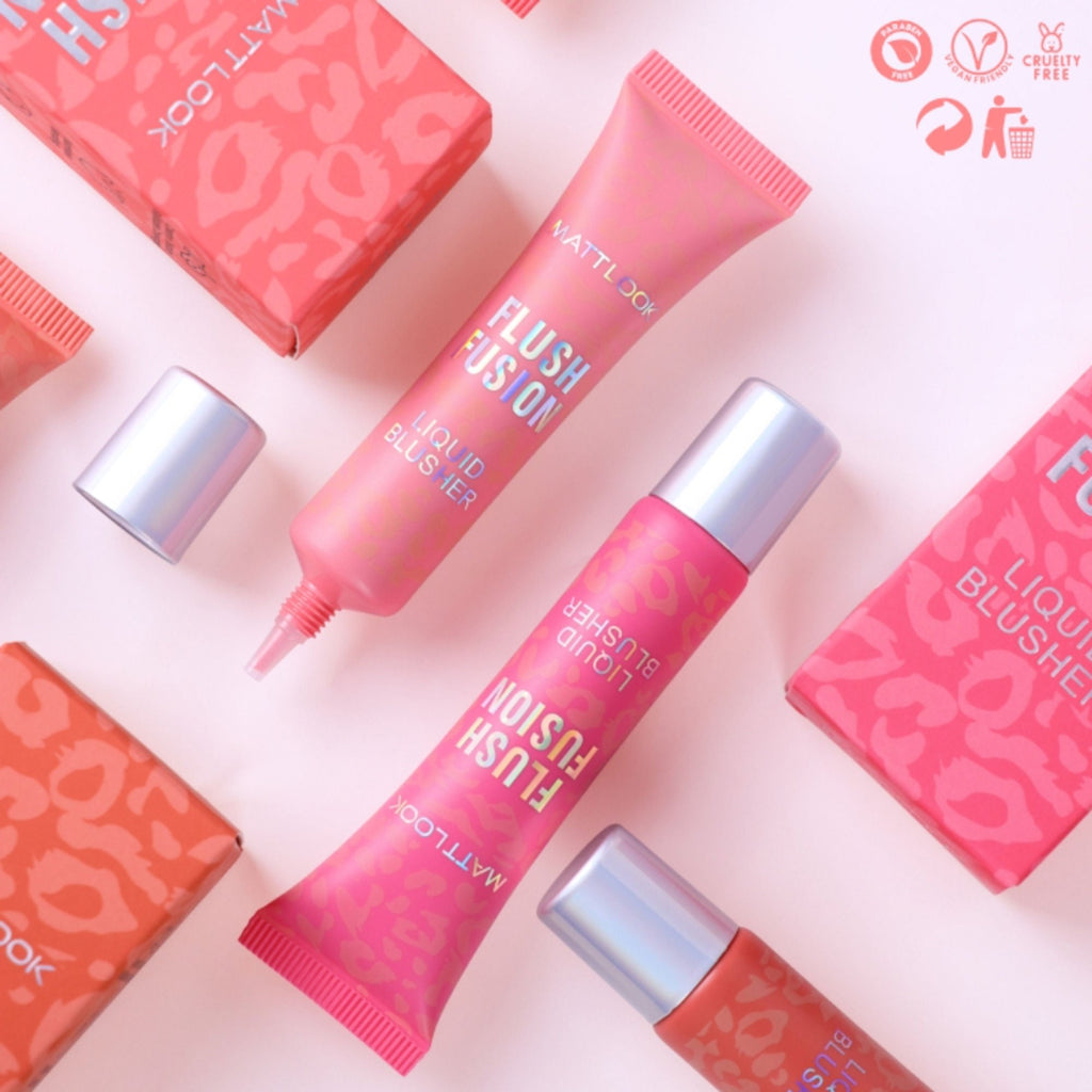 Matt Look Flush Fusion Liquid Blusher - Peachy Keen-03 | Grab2Buy