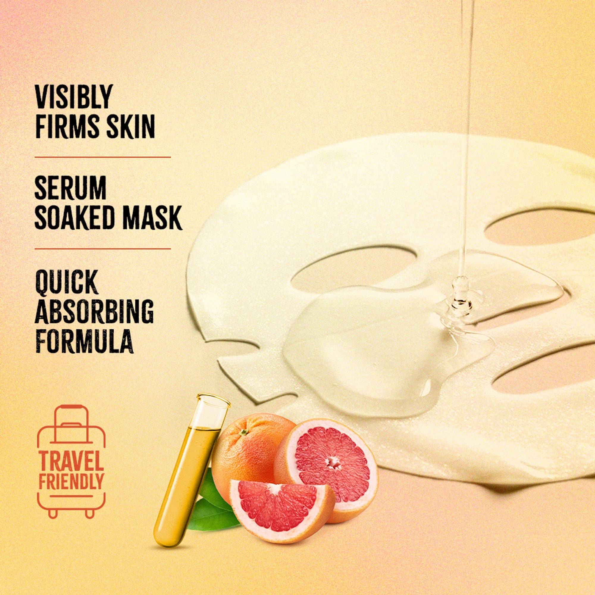 Nykaa Green Tea + Aloe Vera Sheet Mask For Hydrated Skin - Formulated in Korea - For All Skin Types - Collagen + Grapefruit
