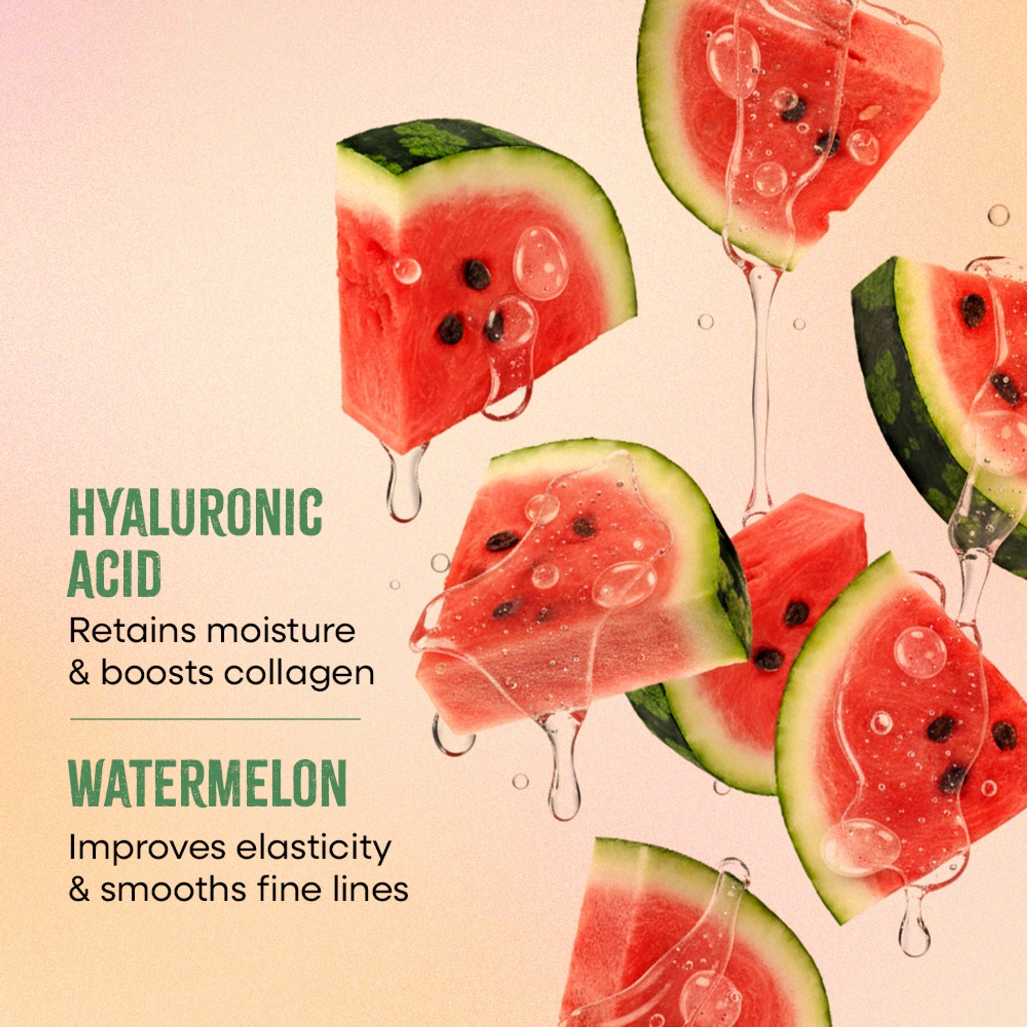 Nykaa Green Tea + Aloe Vera Sheet Mask For Hydrated Skin - Formulated in Korea - For All Skin Types - Watermelon And Hyaluronic Acid