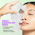 Nykaa Naturals Korean Sheet Mask With Cica & Ceramide For Barrier Repair & Deep Hydration Boost